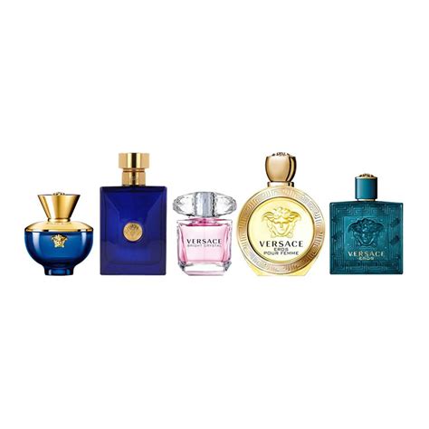 set miniaturas perfumes versace|versace perfume gift set price.